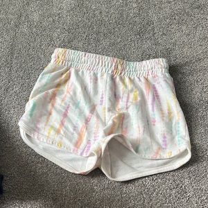 colorful sweatshorts